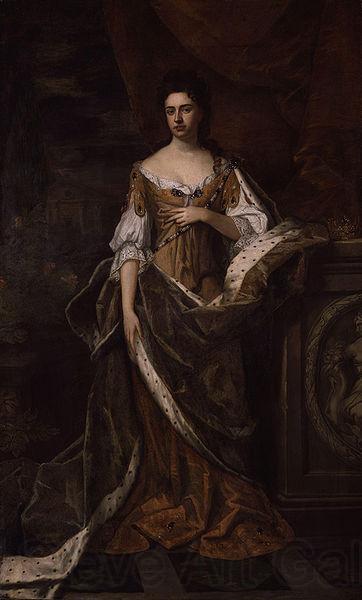 Sir Godfrey Kneller Queen Anne Spain oil painting art